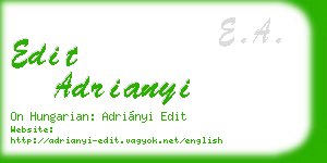 edit adrianyi business card