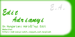 edit adrianyi business card